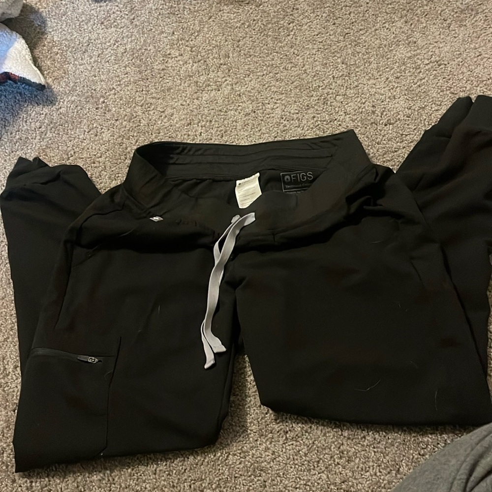 Figs black Zamora joggers S